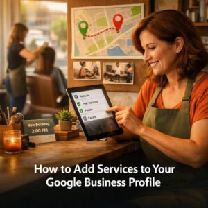 How to Add Services to Your Google Business Profile